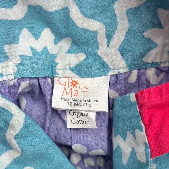 Colorful Sleeveless Dress from Ghana - Picture 4 of 4